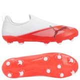 Puma Ultra 7 Match Ll Fg/ag Junioren Voetbalschoenen Rood,Wit EU 22 1/2 Kinderen