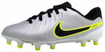 Nike Tiempo JR Academy MG Chaussures de sport Enfants Chaussures de football Crampons Argent