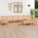 Maison Exclusive - Ensemble de jardin, composé de 9 pièces, en bois de pin massif