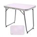 Bol Table de camping pliable - 60 x 40 x 50 cm - MDF et acier