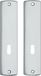 AXA Curve Binnendeurschilden Enkel SL56 F1 Geanodiseerd 180x41mm 6350-60-91/E