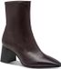 Tamaris Dames Enkellaarsje 1-25317-47 585 Rood Blokhak Ritssluiting Synthetisch Textiel Rubber 36 EU