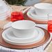 Karaca Salvare New Bone Serviesset - voor 6 personen - 18-delig - Wit