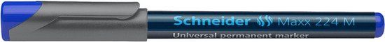 Schneider Schrijfwaren Schneider Maxx 224 M universele marker blauw M 10 stuks