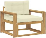 vidaXL Zitbank Polyester Wit