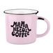 Vintage Mama Needs Coffee Vintage Koffiemok Keramische Mok 400 ml