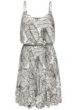 s.Oliver Zomerjurk crème / zwart