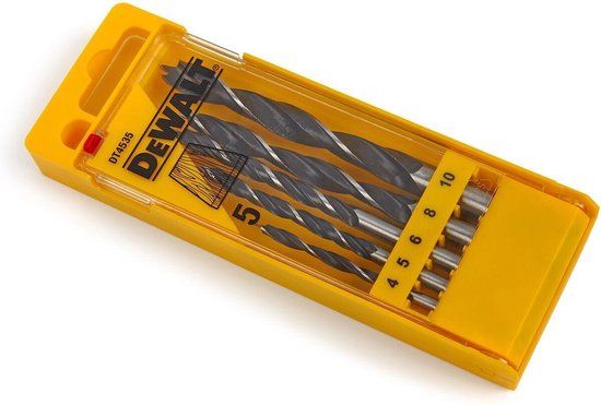 DeWalt DT4535 Houtspiraalborenset - 5-delig