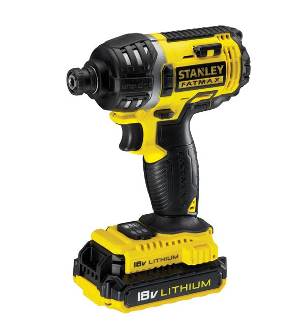 Stanley FMC645D2 - Slagschroevendraaier - 180 Nm - 2900 rpm - Zwart/Geel