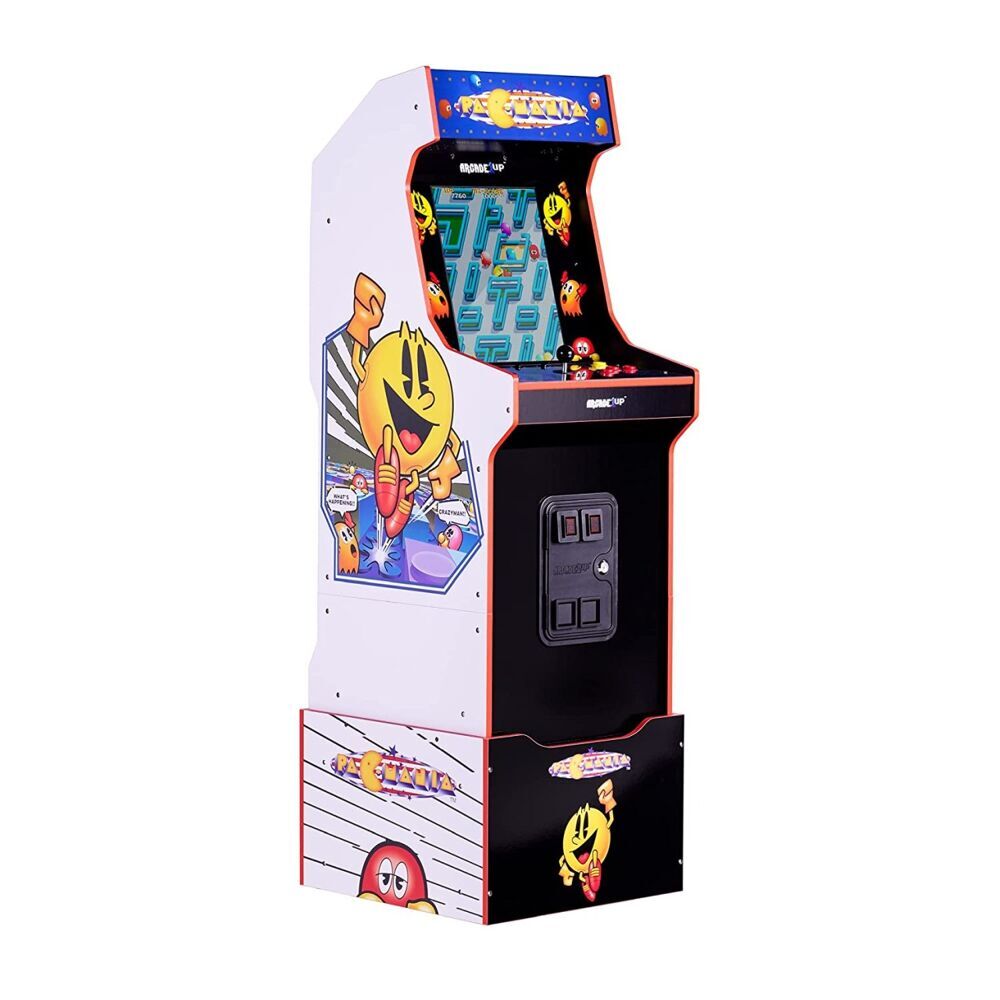 Arcade1Up Arcade Cabinet Pac-Mania Legacy - 14 Games Included - Wifi Enabled - Arcade1UP