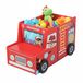 Merkloos Relaxdays Speelgoedkist - Rood - 60x34x32 cm
