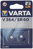 VARTA Knoopcelbatterijen V364/SR60, 2 stuks, Silver Coin, 1,55 V