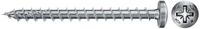 fischer Power-Fast II FPF II PZF 5 x 70 mm BC Pan Head met kruiskop PZ volledig schroefdraad gegalvaniseerd blauw gepassiveerd - 670449