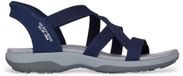 Skechers REGGAE SLIM - STRETCH FLEX Dames Sandalen - Navy
