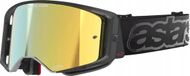 Alpinestars Supertech Vision Vista crossbril - Zwart met spiegelglas