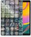 B2Ctelecom Samsung Galaxy Tab A 10.1 (2019) Uniek Tablethoesje Spijkerbroeken