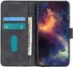 KHAZNEH Xiaomi Redmi Note 12S Hoesje Retro Wallet Book Case Zwart