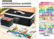 Merkloos Alex Bog Set Viltstiften Alex Bog Luxury Canvas Gama Artist 204 Onderdelen Doosje Multicolour