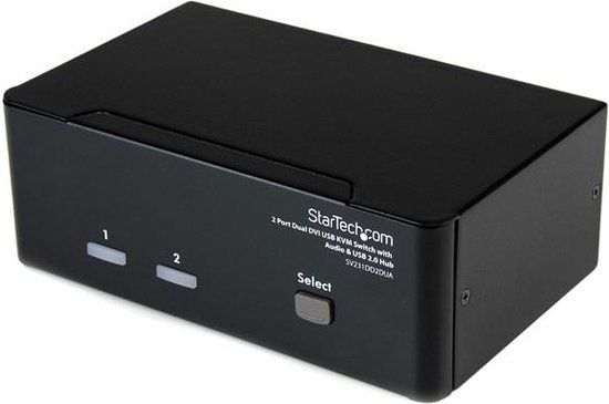 StarTech.com USB VGA Multi Monitor Externe Video-adapter - Zwart