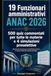 19 Funzionari amministrativi ANAC 2026 500 quiz commentati per tutte le materie e 4 simulazioni preselettive