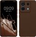 kwmobile hoesje geschikt voor Xiaomi Redmi Note 13 Pro 5G / Poco X6 5G - Hoesje voor smartphone - Precisie camera uitsnede - In chocoladebruin