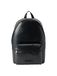 Calvin Klein Rugzak 'Coated Emblem Print Dome' grijs / zwart