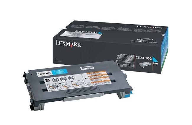 Lexmark C500, X500, X502 Cyaan Tonercartridge