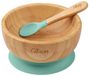 Citron Bol Bamboo With Suction Cup And Spoon