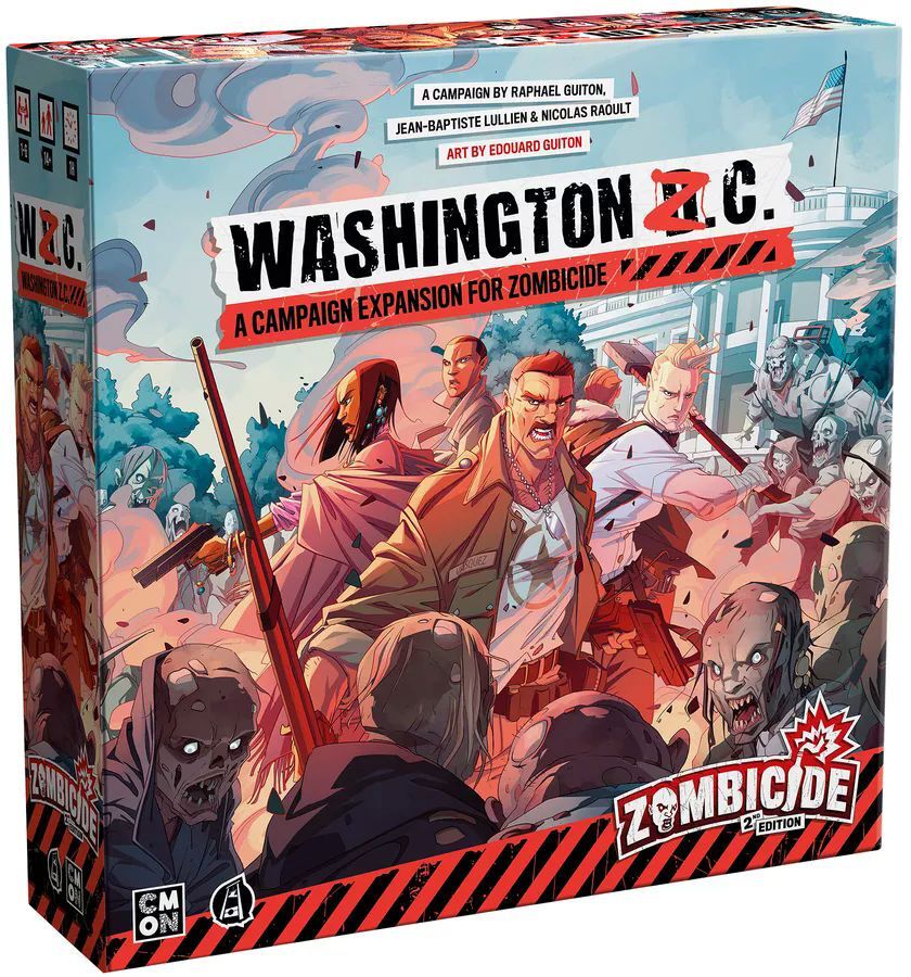 Asmodee Zombicide 2nd Edition Washington Z.C. A Campaign Expansion For Zombicide