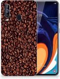 B2Ctelecom Samsung Galaxy A60 Siliconen Case Koffiebonen