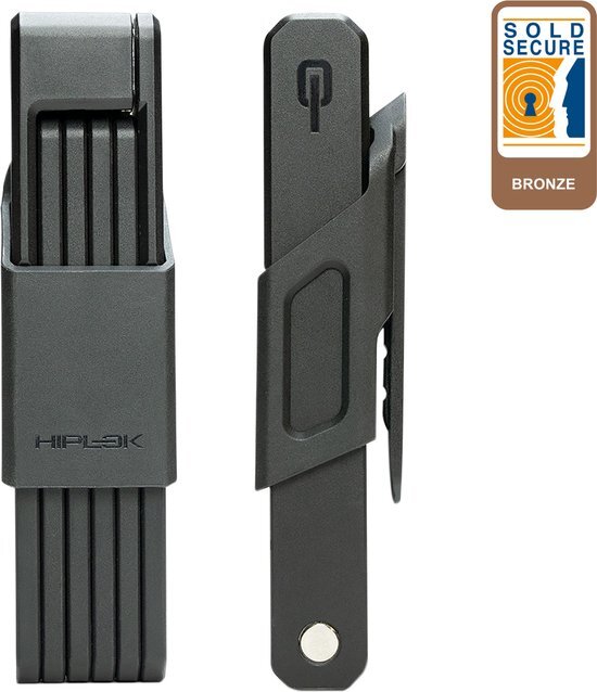 Hiplok SWITCH, Klapslot, Unisex, BLACK, 2,7cm x 90cm