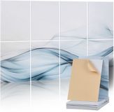 Vevor 8x Akoestische Panelen Akoestische Wandpanelen 120x80CM Zelfklevend Zijdemotief