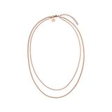 PURELEI Dubbele ketting Two Layers Roségoud