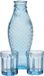 Serax Paola Navone Fish & Fish Carafe coffret cadeau avec 2 Verres Bleu