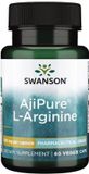 Swanson Health Swanson Ajipure® L-Arginine Farmaceutische Kwaliteit 500 mg 60 Vegetarische Capsules