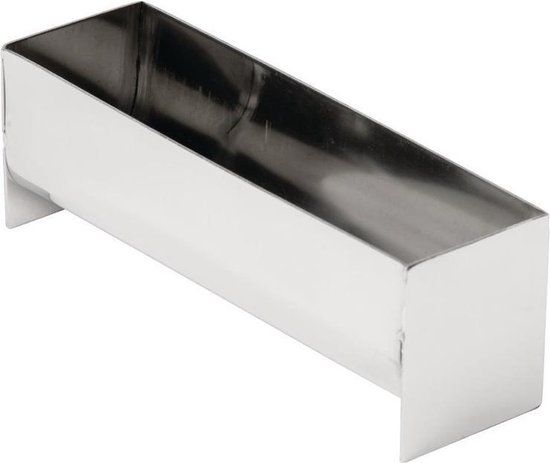 Vogue RVS paté- en terrinevorm U-vorm 13.5cm - Multicolor