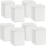 Sotech 8 St. Meubelvoet Quebec 60 mm + 10 mm 40 x 40 mm wit hoogteverstelbare meubelpoten van aluminium