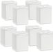 Sotech 8 St. Meubelvoet Quebec 60 mm + 10 mm 40 x 40 mm wit hoogteverstelbare meubelpoten van aluminium
