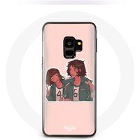 Maniacase Hoesje voor Samsung S9 plus Inktvis spel Ji Yeong Et Kang Sae Byeok