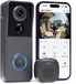 Merkloos / Sans marque Stroom Commerce B.V. Draadloze Deurbel WIFI - Slimme Video Intercom met Camera