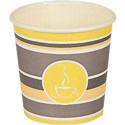Papstar Papieren kopjes Q82-6864453 karton Kleurenassortiment 120 ml 80 stuks