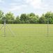 vidaXL Weidehekwerk - Gegalvaniseerd staal - Zilver - 25 x 0,8 m