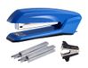 Bostitch Office Ascend 3-in-1 nietmachine voordeelpakket, capaciteit 20 vellen, inclusief 5000 nietjes, geïntegreerde ontnieter en extra ontnieter, nietjesopslag, assorti kleuren
