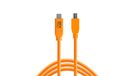 Tether Tools Câble USB-C vers Mini-USB B - 4,6 m - Orange