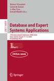 Database Springer Nature Lecture Notes in Computer Science 16859: Database and Expert Systems Applications