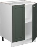 Vicco Fame-Line Keukenonderkast – 60 cm, WB Antraciet Groen-Goud Landhuis