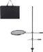 Happiq Grill rotatif - Noir - Acier - Surface de cuisson 36 cm