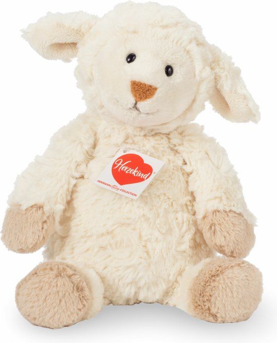 Teddy-hermann Hermann Teddy Knuffeldier Schaap/lammetje - 27 cm - Wit