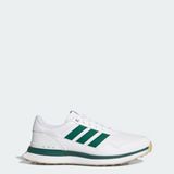 adidas S2g 26 leren golfschoenen voor heren, Ftwr White/Collegiate Green/Gum 3, 47 1/3 EU