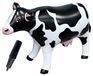 Vache gonflable, 94 cm, PVC, convient aux fêtes de piscine et à la décoration